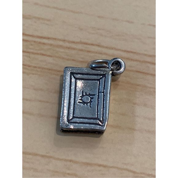 Diary Sterling Silver Jewelry Charm #book #writing - Picture 2 of 4